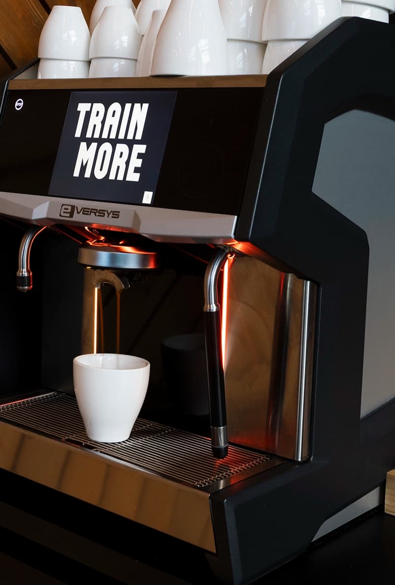 Onbeperkt koffie en thee bij TrainMore sportscholen